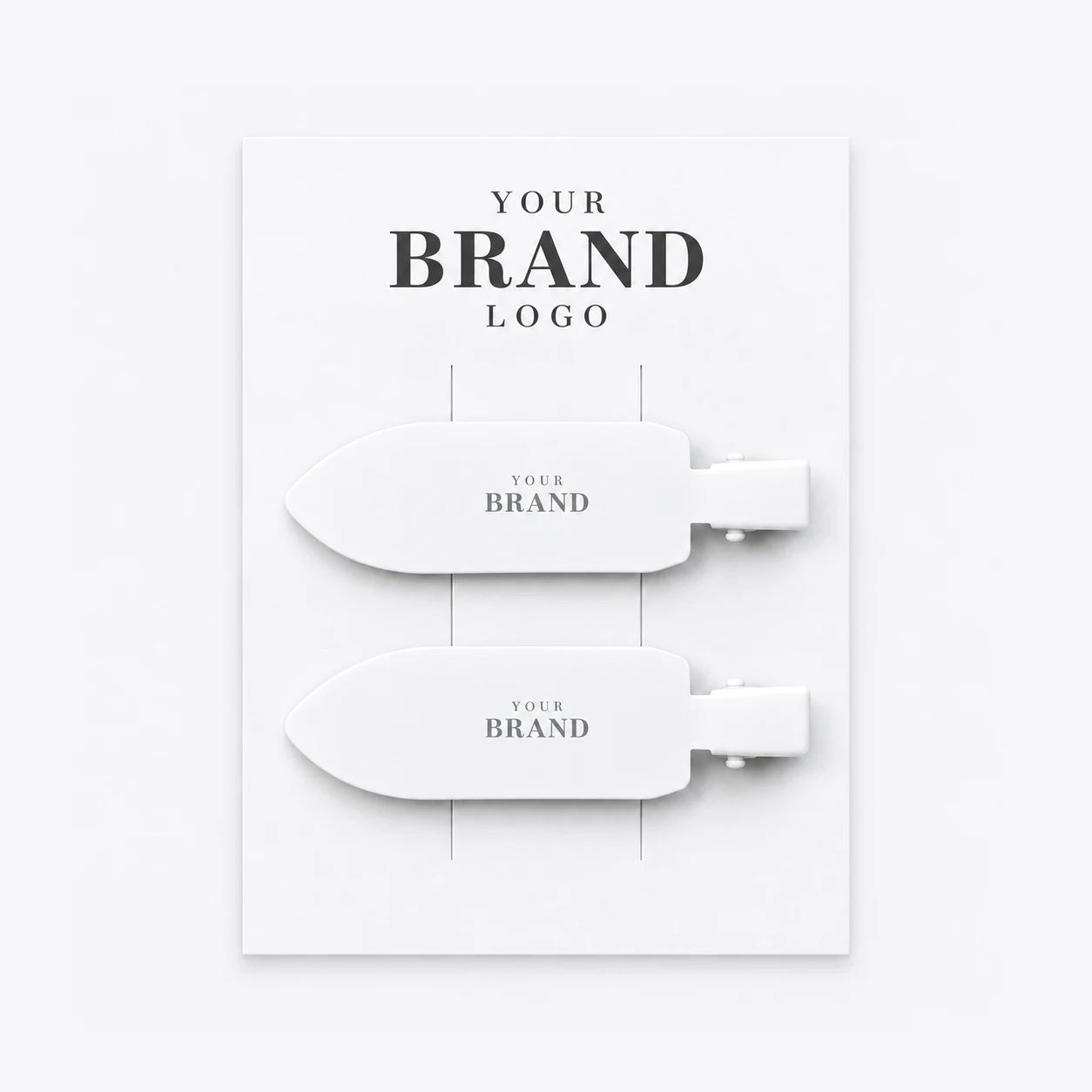 No-crease hair clip