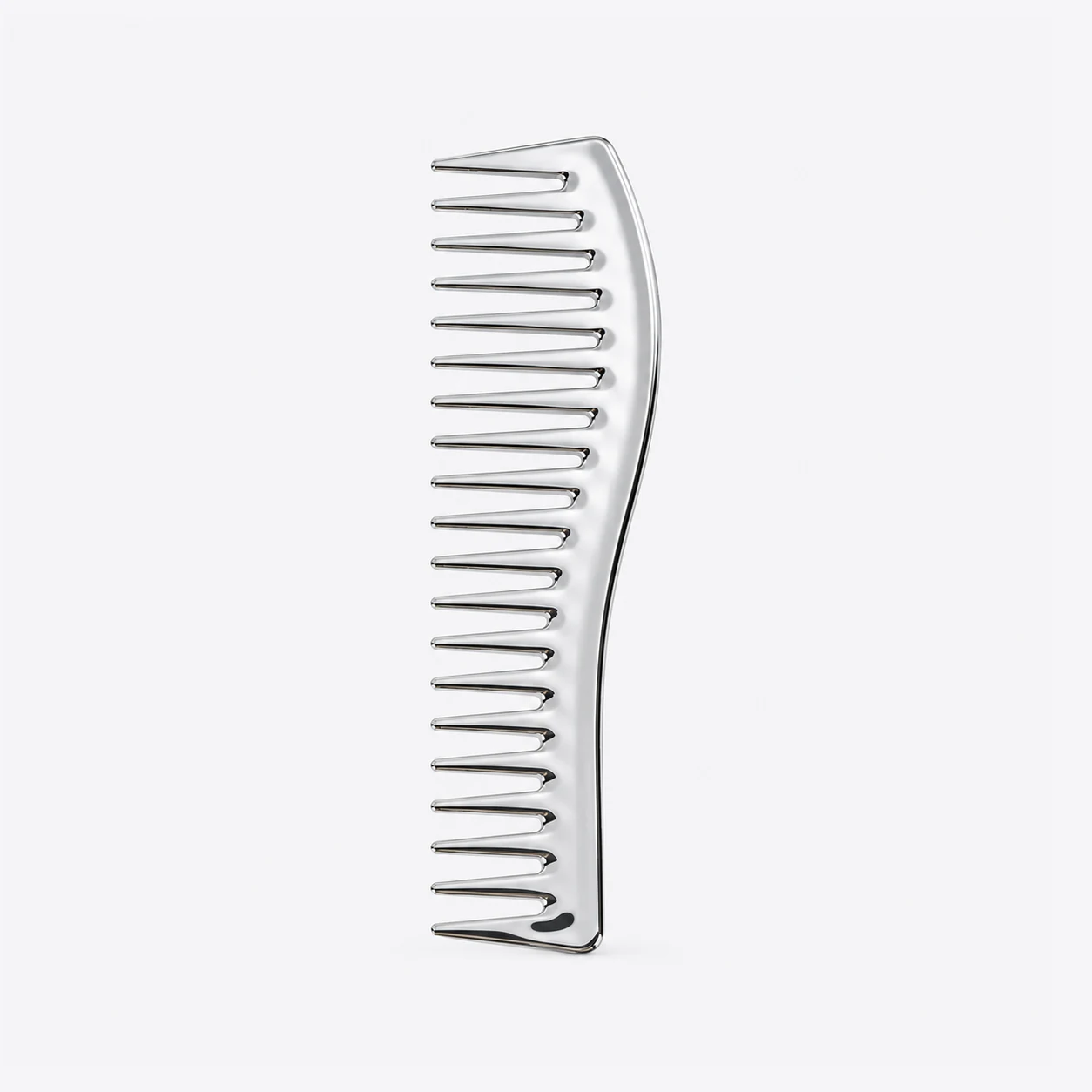 Electroplated Curved Wide-Tooth Comb