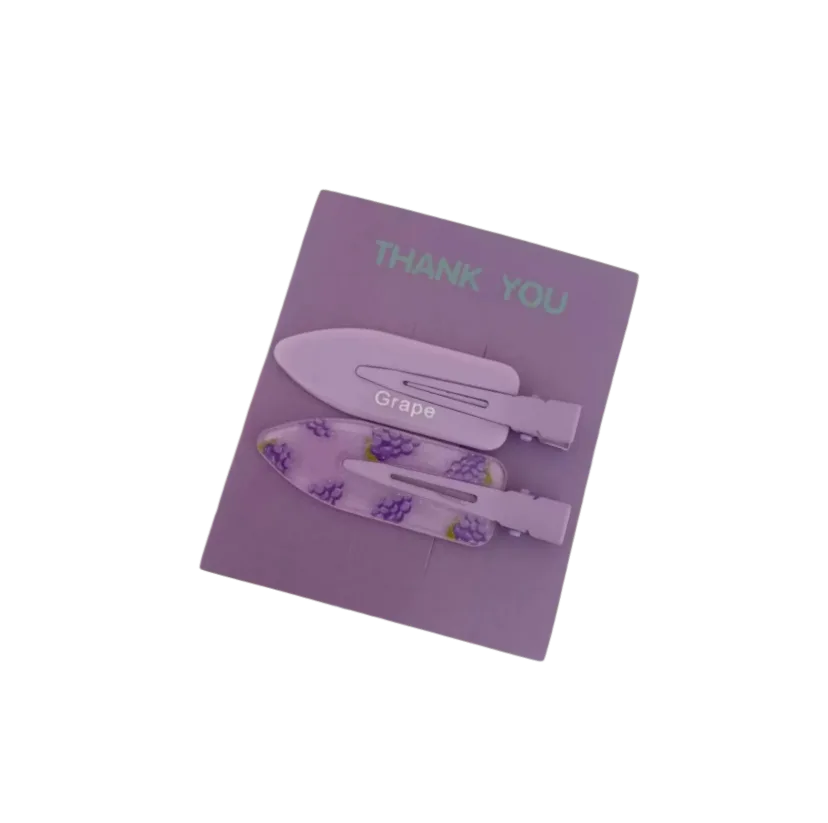 No-crease hair clip