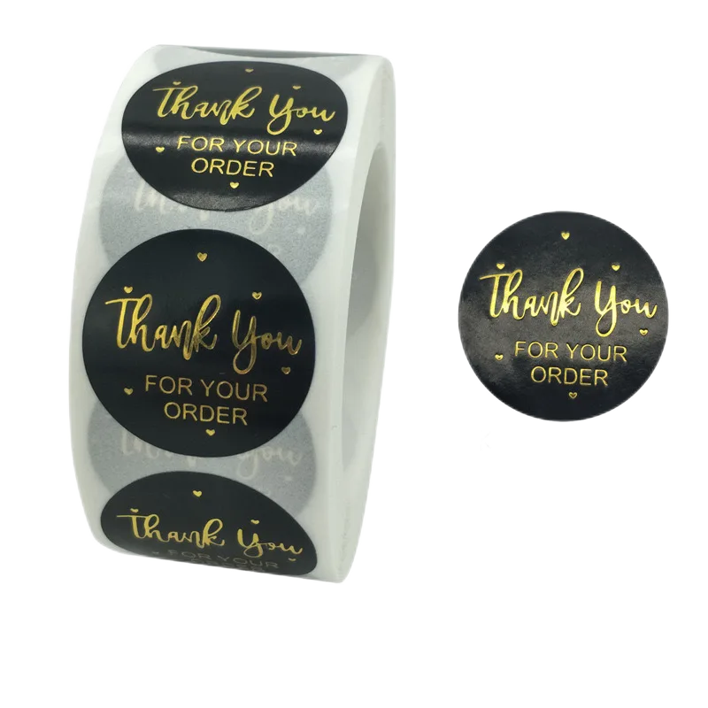 Round sticker